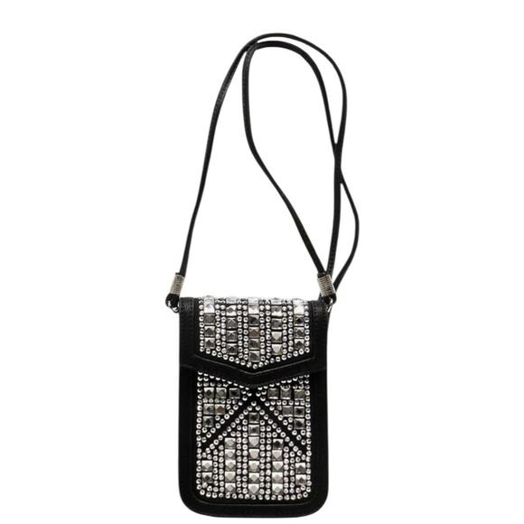 2Chique Boutique Women’s Rhinestone Bling Cell Phone Case and Crossbody - Picture 3 of 6